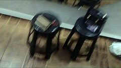 Hubby's fishing so LunaFerrari hits the motel with his best friend for lingerie fitness sex