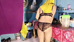 hey son-in-law want to fuck naked cooking mother-in-law from behind doggystyle?