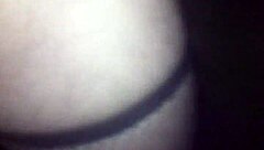 She wanders woods wearing only g-string fishnet stockings