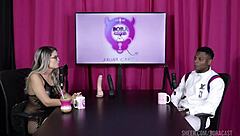 imagine bruna carlos sheer red see-through on will mastro bora cast compilation