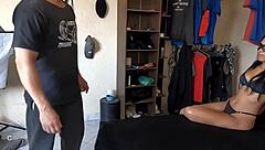 my friend's delicious huge thick cock had me so horny i had to feel it