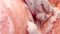 craving to soap up her juicy milf tits and redhead pussy?