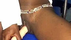 i ride my thick 8 inch dildo hard until i squirt and cum