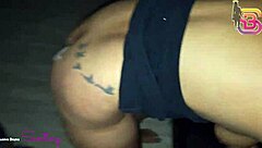 Hotwife Takes Massive BBC Pounding Outdoors in Front of Cuckold Lover