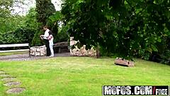 hey pervs ever spied nomi malone mff backyard slave suck and fuck?