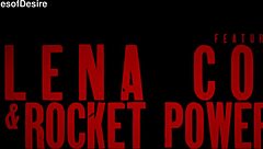 Lena Coxx pussy and ass destroyed by big black dick, can she take it all??