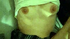 Step Dad Punishes Bent-Over Pregnant Student with Creampie