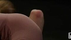 vixenplus yoga milf barbie bounces on college stud's monster cock