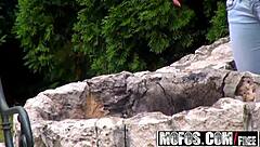 hey pervs ever spied nomi malone mff backyard slave suck and fuck?