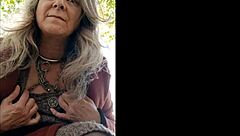 picture this french milf slave bent over in public her buttplug flashing for all to humiliate