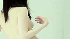 sexy asian college girl shows off legs and small tits 🔥👣