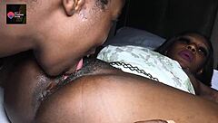 ebony lesbians rip clothes squirt big clits dripping wet pussies close up