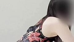 sexy asian college girl shows off legs and small tits 🔥👣