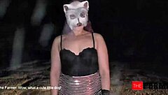 the farmer spots a thick sexy latina bitch wandering at night