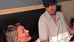 I can't get enough of this hot threesome fun with the hung guy