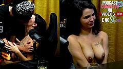 ruan kisses hot naturist natasha pussy flashing husband seaside!