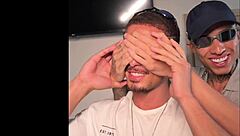 I can't get enough of this hot threesome fun with the hung guy