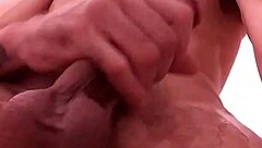 Big monster cock erupts huge cum load solo 💦🍆