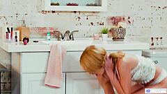 angry lesbian stepmom chloe cherry catches ryan keely using her vibrator