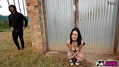 tabatha lust bends over shows perfect booty fucked public outdoor