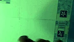 rohitjames flexes muscular legs in first country massage homemade clip