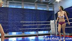 oh man i love queening that gorgeous lesbian after our hot wrestling match