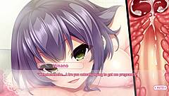 Hentai Slut Hinano's Big Tits Bounce as Monster Cock Creampies Her Fat Ass in Route 11 Finale!