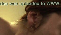 jessie palmer watches him jizz all over her hairy pussy