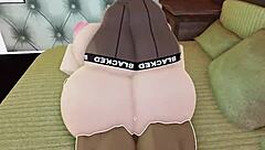 my big black monster cock stuffs roblox slut's huge ass deep