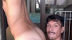 Naughty cuban guy pounds my tight ass outdoors in caribbean heat