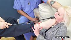 spicy teen dragged to anus madhouse for wild hardcore ass licking treatment