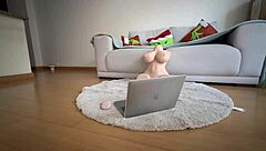 Wife cheats with client and his fuck doll right in front of me?