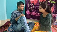 Desi Boyfriend Pounds Both Hot Girlfriends' Pussies in Steamy Home Threesome