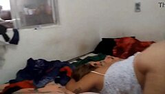 cuckold's wife orgasms wildly right in front of him