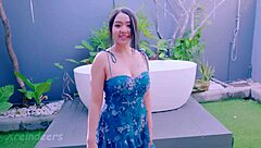 Vacation Asian Cutie Takes Face-Cumming Fuck Ride from Horny Guy!