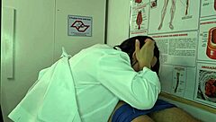 Horny Brazilian Nurse Blowbangs Patient's Monster Cock in Hospital