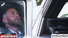 Busty Brunette Wife Fantasizes Hot Blonde During Husband Fuck