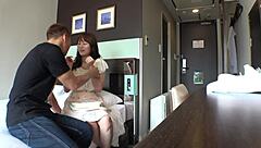 Cute Japanese Busty Idol Pounds Her Huge Tits in Hard Fuck!