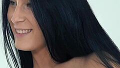 Legal Age Petite Cutie Toys Her Wet Pussy Hard with Dildo