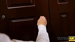 i pound my hot physics tutor on the red couch