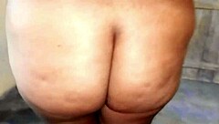 Big Ass BBW Wife Tries Neighbor's Thong Panties