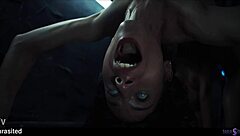 Feral Slime-Covered Lesbians Fuck Lick And Squirt Wildly