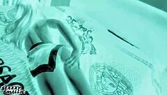 humongous black bbw thammy leviemont spreads huge tits and ass for machine fucking