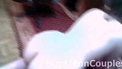 fat girl spreads wide as guy pounds her hard on the bed