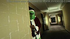 Alex Blair Grinch Cosplay Deepthroats Monster BBC Wet Pussy Ride