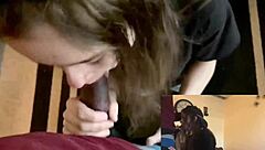 lesbian bff deepthroats bbc for crash spot 😩🍆💦