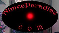 my purple-haired bitch wife gapes her fat milf pussy with dildo on webcam for clients