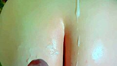 big booty latina babe rides sensual pov doggystyle bareback orgasm