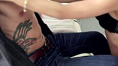 Lucky Stud Pounds Russian Teen's Perfect Body with Big Cock in Fishnets and Heels.