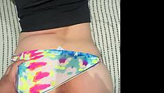 Rico enjoys hot fun with stepsister during the new year's eve holiday party.